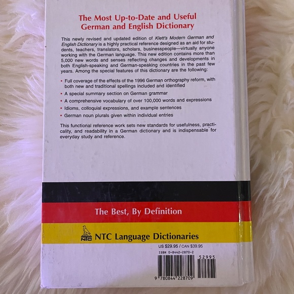 Learn German!  German English dictionary reference book - Picture 2 of 2